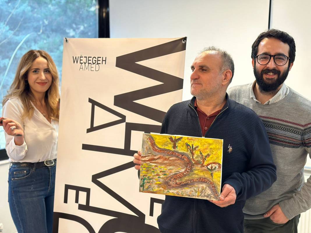 Diyarbakırlı sanatçı Şerîvan Tutuş, memleketinde ikinci atölyesini açtı 1