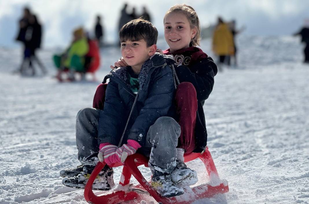 Karacadağ’da kayak sezonu başladı 2