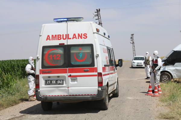 Diyarbakır’da bir mezra karantinaya alındı