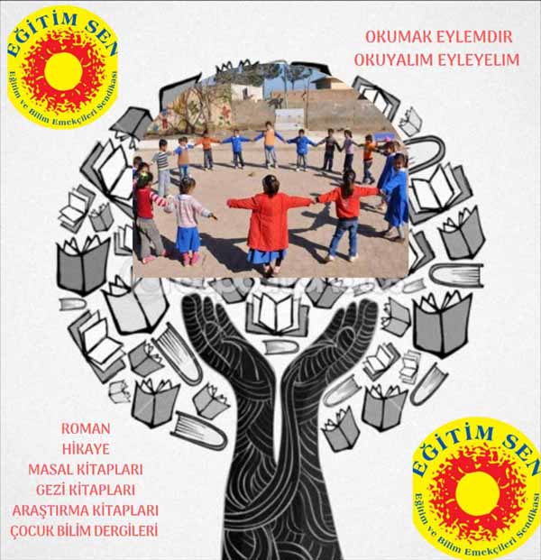 Eğitim-Sen’den köy okullarına kitap bağışı kampanyası