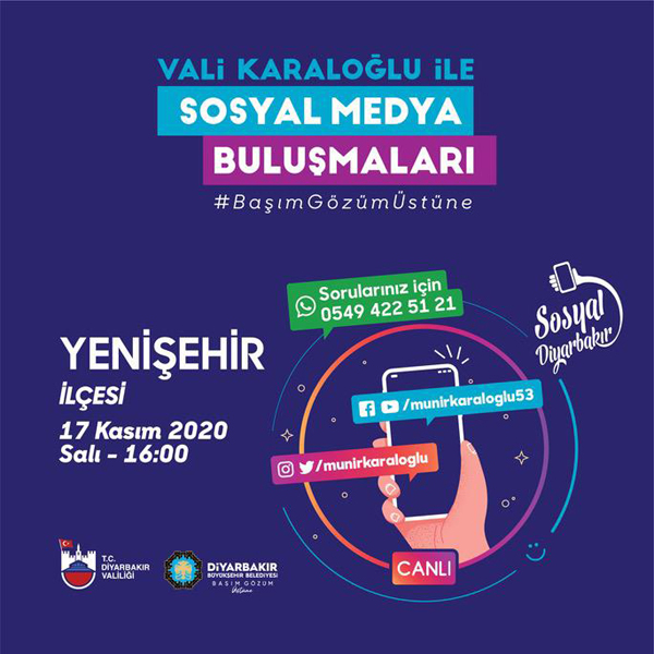 Sosyal Medya buluşmalarında Yenişehir ele alınacak