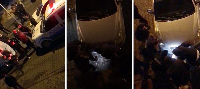 Kavgada kulağını ısırıp parça kopardılar!