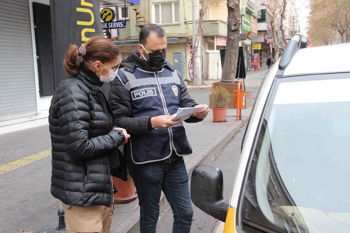 Diyarbakır'da, 56 saatlik kısıtlamada sıkı denetim