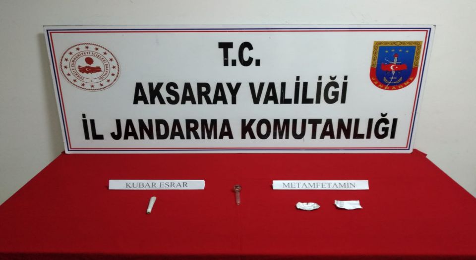 Aksaray'da jandarma, uyuşturucu ticareti yapanlara geçit vermedi