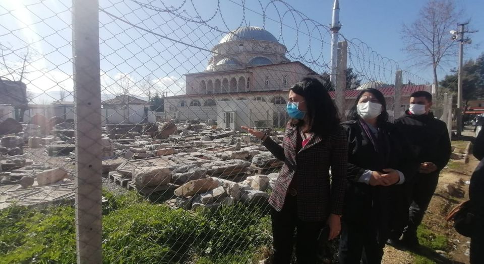 Bursa İznik'te arkeoloji müzesi yosun bağladı