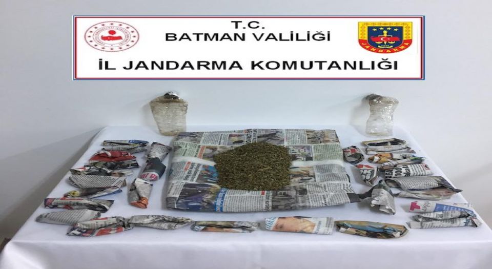 Batman Jandarması'ndan uyuşturucu tacirlerine baskın!