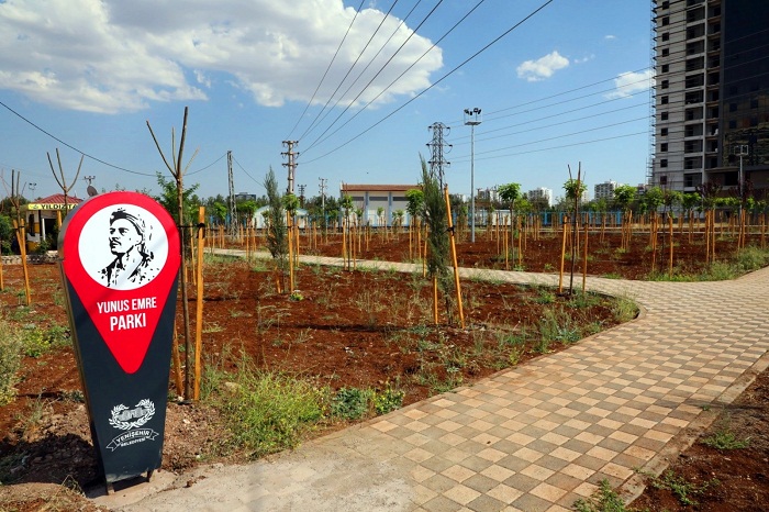 Yenişehir Belediyesi park çalışmaları sürüyor!