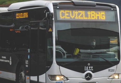 Metrobüs dış cephe alanları reklam için kiraya verilecek