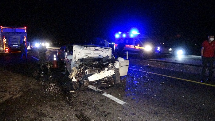 Diyarbakır'da trafik kazası: 4'ü ağır, 6 yaralı