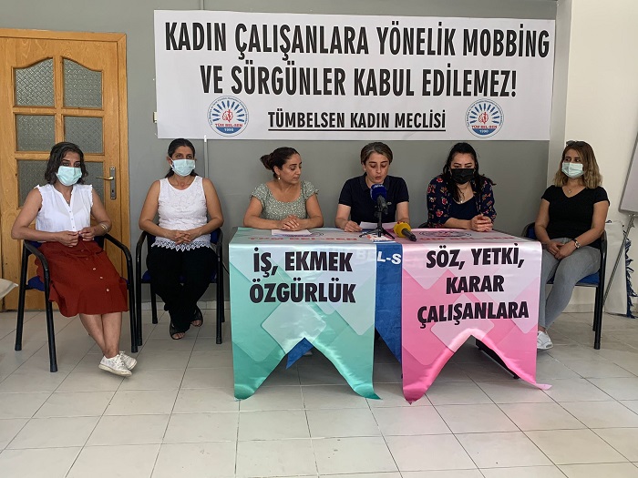 TÜMBEL-SEN Kadın Meclisi: Mobbinge uğrayan kadın çalışan beyin kanaması geçirdi