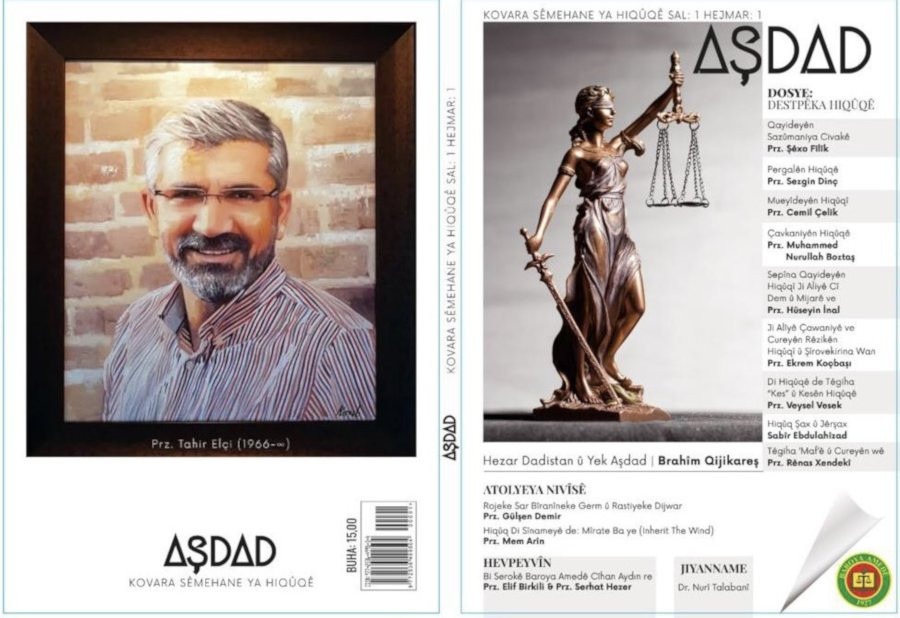 Diyarbakır Barosu ilk Kürtçe hukuk dergisini yayımladı