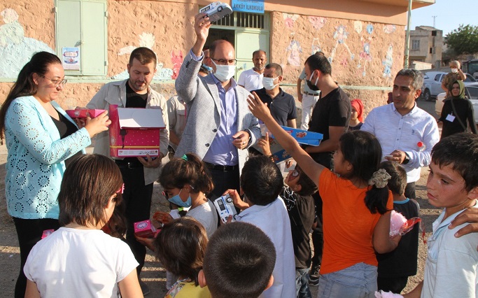 Çocuklar “Köyde Şenlik Var” etkinliğiyle eğlendi