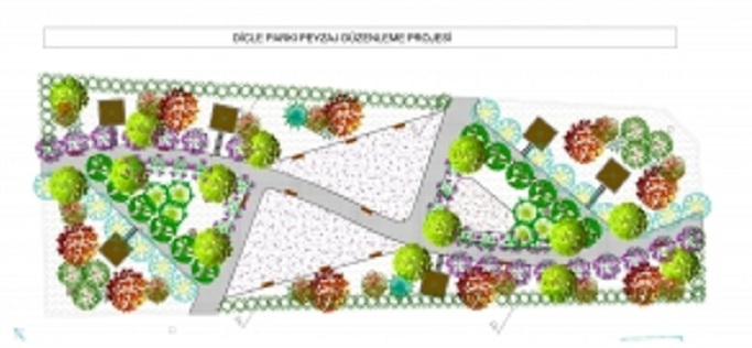 Dicle’ye yeni park inşa ediliyor