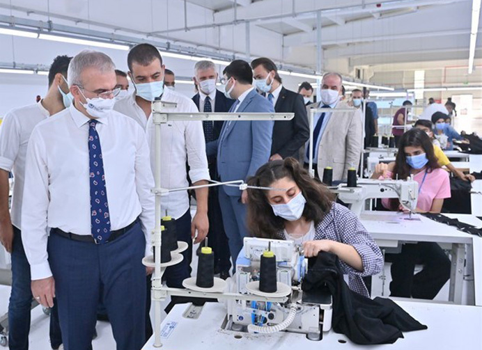Karaloğlu’ndan Tekstil OSB’ye Ziyaret