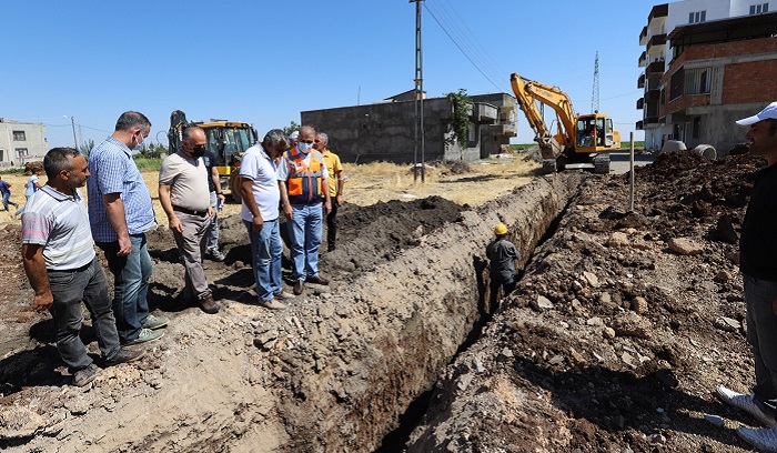 Çelikevler Mahallesi’nde kanalizasyon şebeke hattı tamamlandı