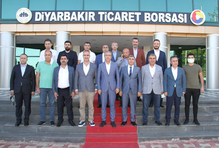 AK Parti Diyarbakır Milletvekili Eker'den DTB'ye ziyaret