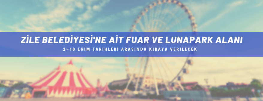 Panayır alanı ve lunaparkı kiraya verilecek