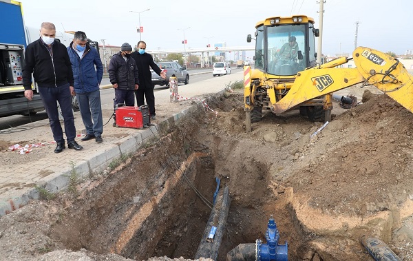 İçmesuyu hattı inşaatı yaptırılacaktır