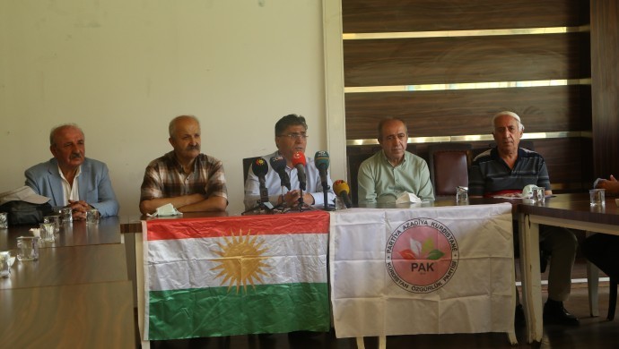 PAK: Kürdistan isminden vazgeçmeyeceğiz