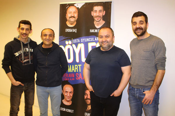Usta oyuncular Diyarbakır’da sevenleriyle buluştu
