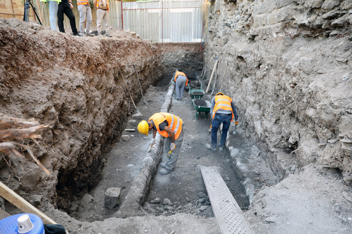 Diyarbakır’da 1543 yılında yapılan su şebekesi bulundu