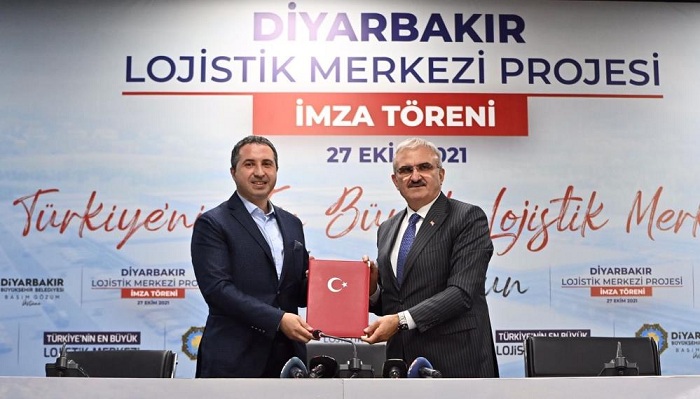 Diyarbakır Lojistik Merkezi için imzalar atıldı