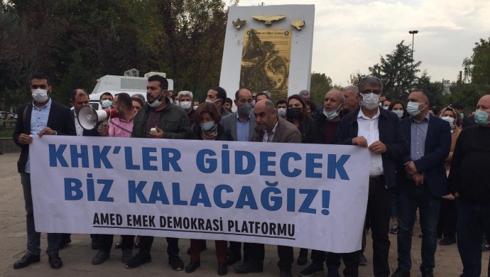 Video Haber - Diyarbakır’da KHK'ler protesto edildi; KHK'lar gidecek, biz kalacağız