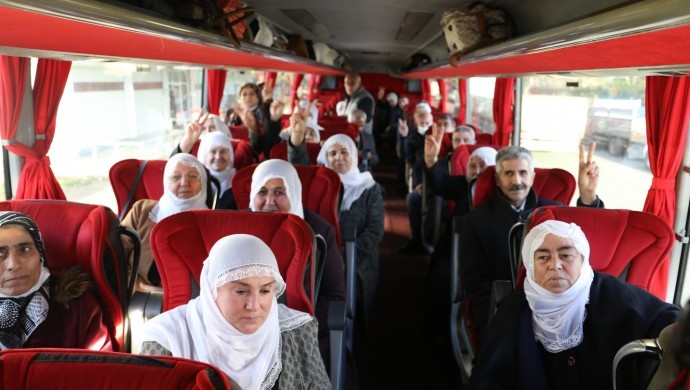 Adalet Nöbeti'ndeki aileler Ankara'ya hareket etti