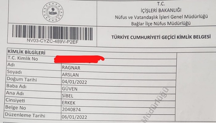 Diyarbakır’da bir Viking ailesi; Çocuklarına Ragnar ismini verdiler