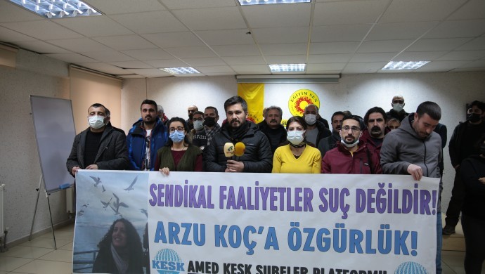 KESK: Arzu Koç'u serbest bırakın