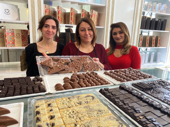 Diyarbakır’ın tek kadın çikolata üreticisi!