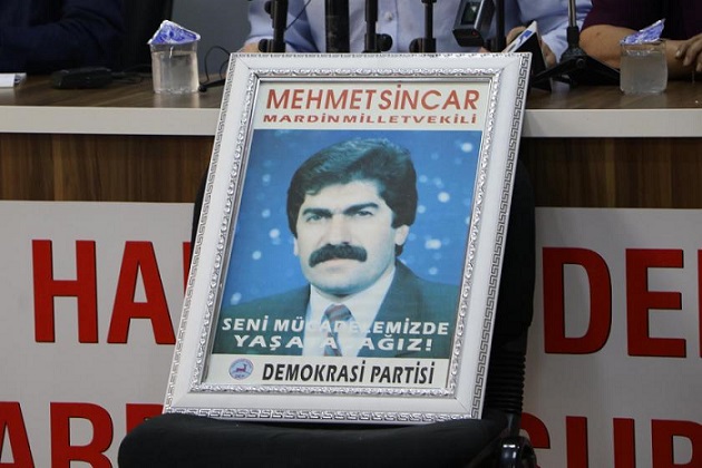 Mehmet Sincar'ın katledilmesiyle ilgili davanın duruşması bugün görülecek