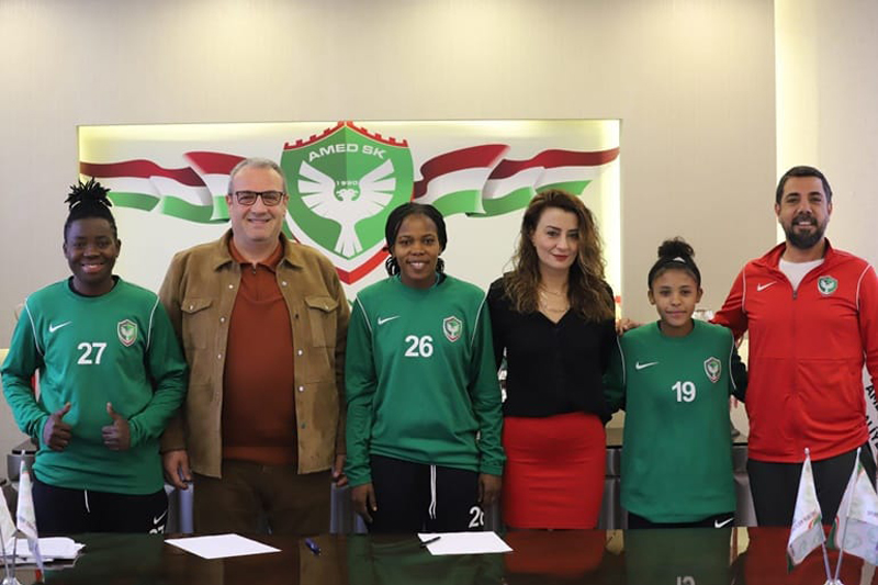Amedspor Kadın Futbol Takımına üç takviye