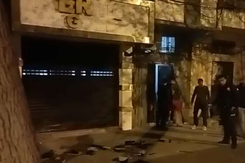 VİDEO HABER - Diyarbakır'da kuyumcuya EYP'li saldırı