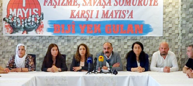 Diyarbakır’daki 1 Mayıs mitingine katılım çağrısı