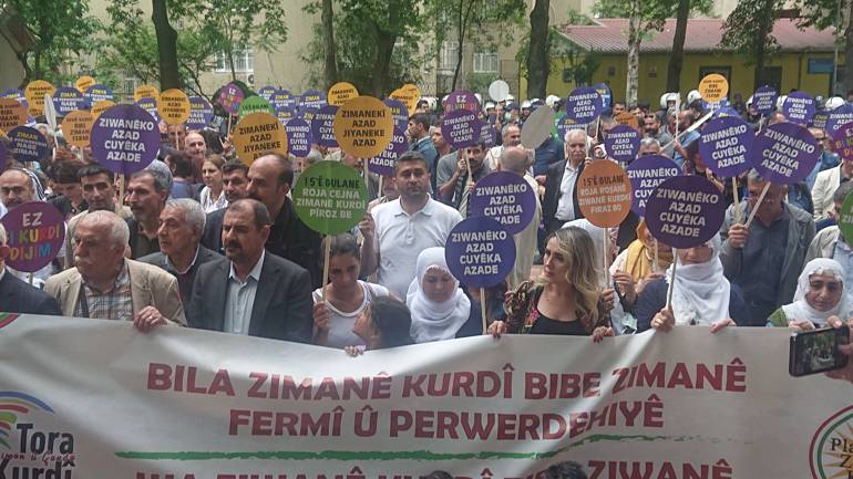 Diyarbakır'da dil yürüyüşüne izin verilmedi