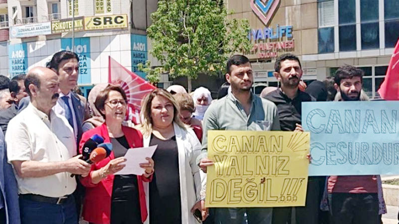 CHP Diyarbakır İl Başkanlığından Canan Kaftancıoğlu’na destek:  Adalet tesis edilene kadar susmayacağız