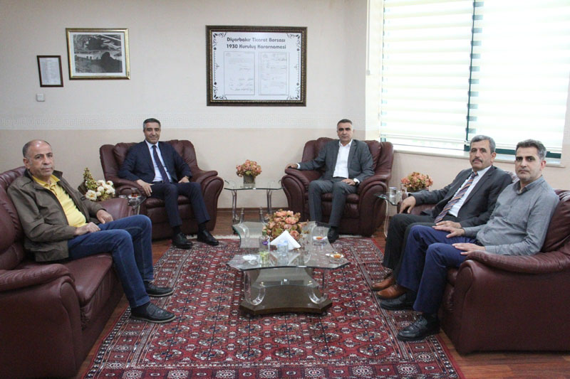 Diyarbakır Ticaret Borsası SGK İl Müdürünü ağırladı