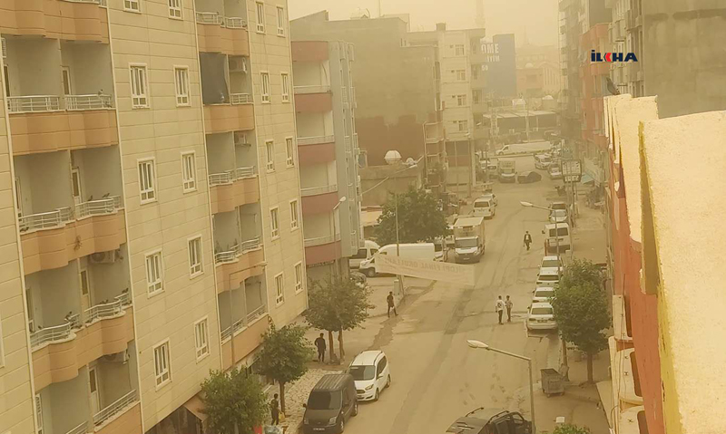 VİDEO HABER - Toz taşınımı Şırnak'ta hayatı olumsuz etkiledi