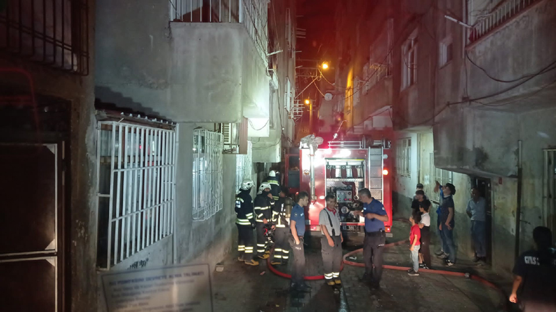 İtfaiyenin zamanında müdahalesi faciayı önledi