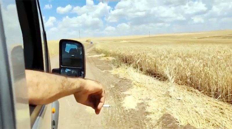 VİDEO HABER - ‘Sigara Atmayın Çiftçinin Umudunu Yakmayın’