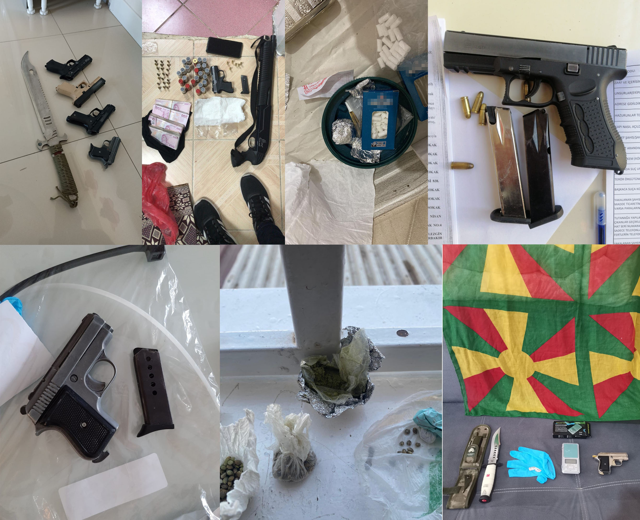 Uyuşturucu baronların büyük darbe: 213 gözaltı