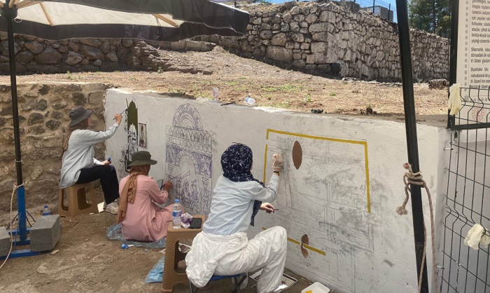 El Cezeri’nin eserleri Amida Höyük’ün istinat duvarlarına işlendi