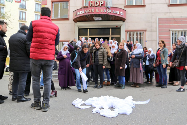 Diyarbakır’da Gebze protestosu