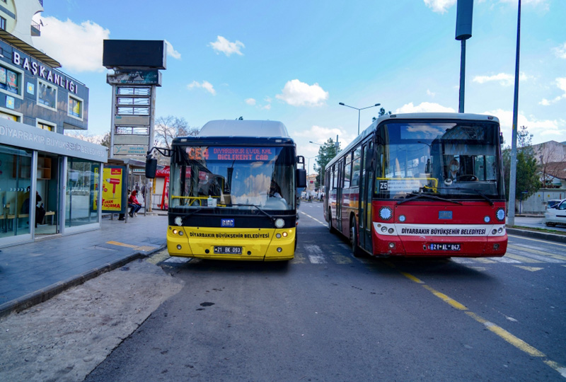 Diyarbakır-Gürbüz Mahallesi otobüs seferleri yeniden başlıyor
