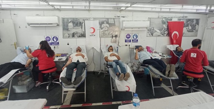 Kulp’ta kan bağışı kampanyasında iki günde 105 ünite kan toplandı
