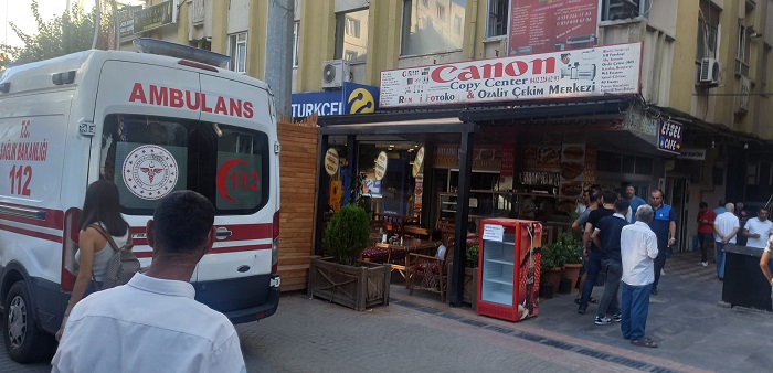 Diyarbakır Ofis Sanat Sokağı'nda intihar