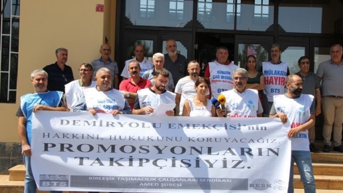 BTS Diyarbakır çalışanları: Sivil itaatsizlik eylemini başlatırız