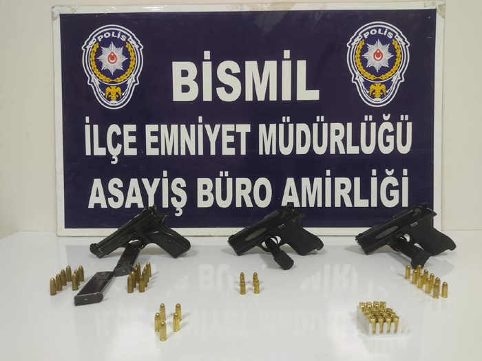 Bismil’de huzur uygulamasında 25 kişi gözaltına alındı