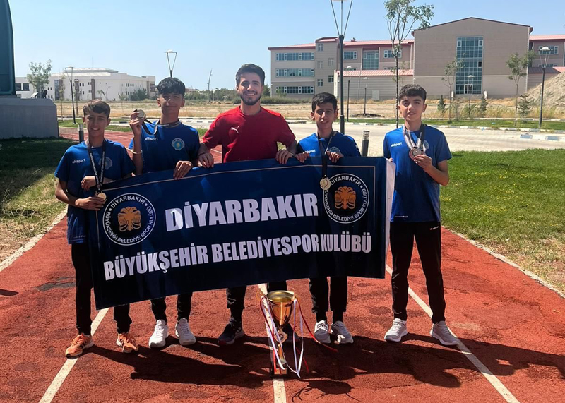 Diyarbakırlı sporcular Türkiye şampiyonu oldu!